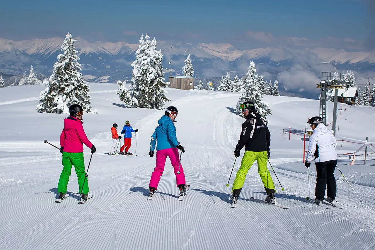 Skifahren in Grebenzen