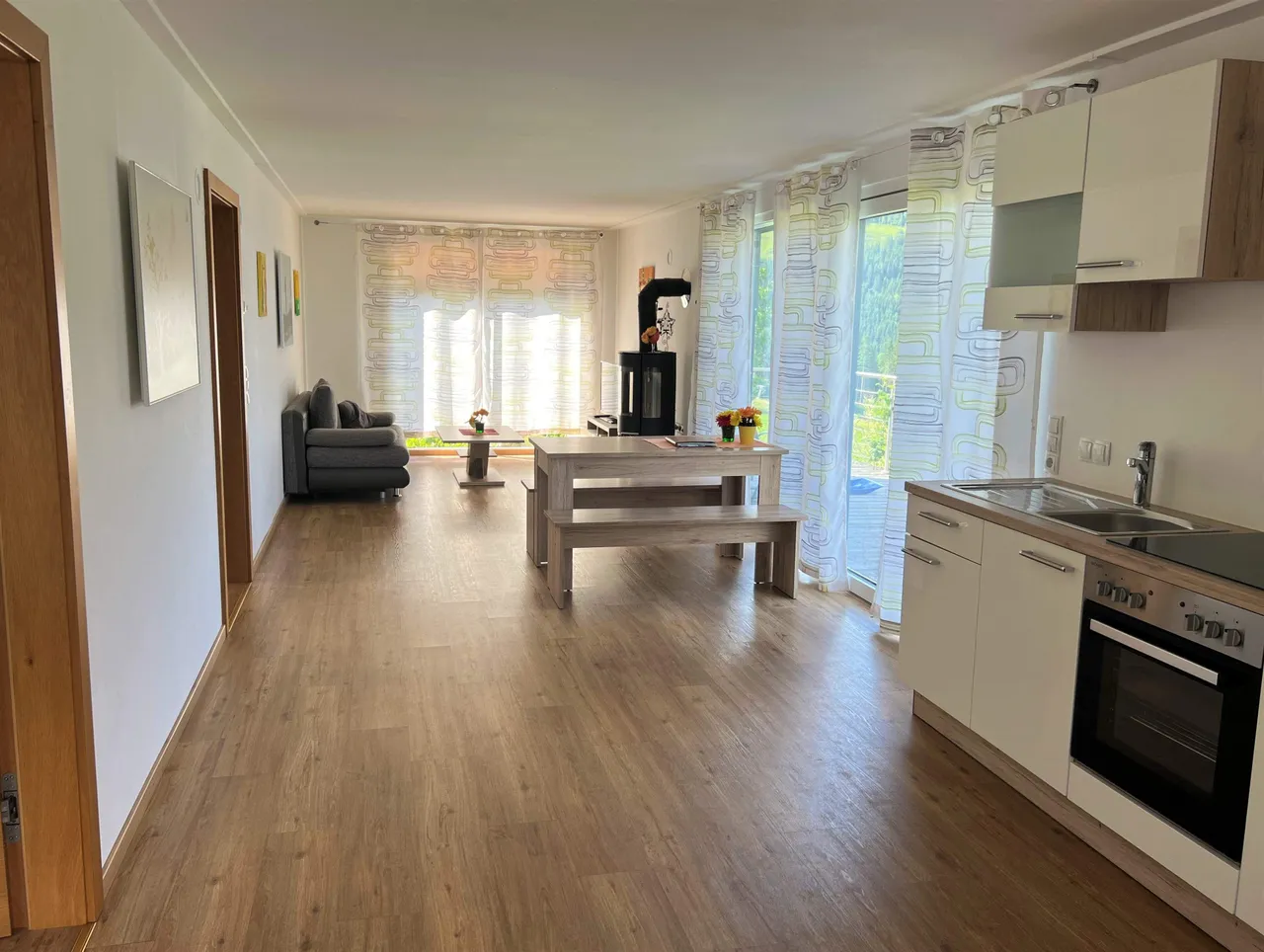 Schlafzimmer Ferienhaus Alpenblick II